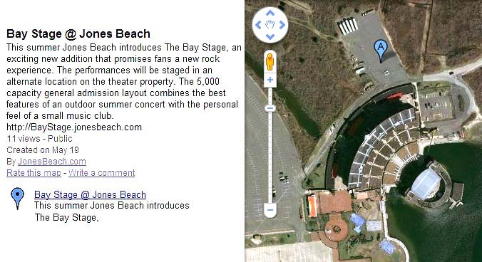 bay stage Jones Beach