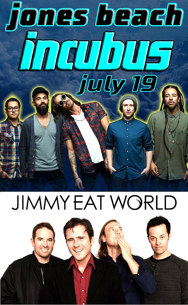 Incubus & Jimmy Eat World - July 19, 2017